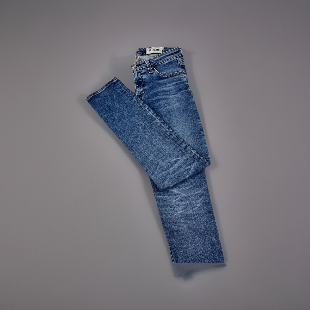 AG Adriano Goldschmied AG-ED Denim Jeans Women 26R Blue Stretch - Picture 13 of 15